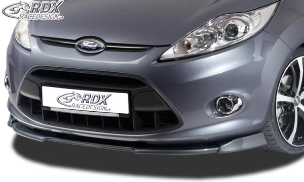 RDX Frontspoilerlippe VARIO-X für FORD Fiesta MK7 JA8 JR8 (2008+) Frontlippe Front Ansatz Vorne Spoilerlippe