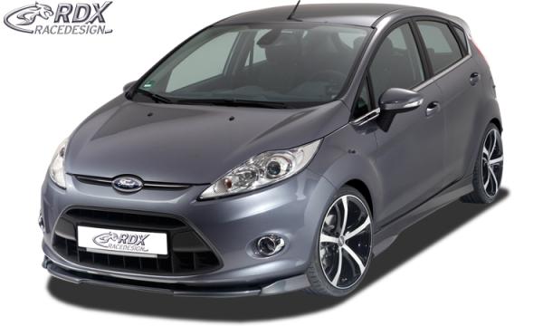 RDX Frontspoilerlippe VARIO-X für FORD Fiesta MK7 JA8 JR8 (2008+) Frontlippe Front Ansatz Vorne Spoilerlippe