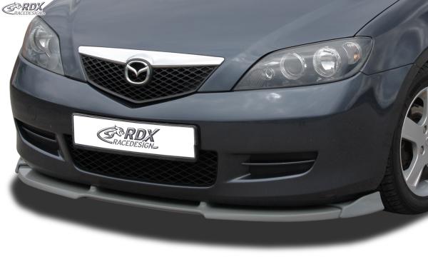RDX Frontspoilerlippe VARIO-X für MAZDA 2 (DY) 2003-2007 Frontlippe Front Ansatz Vorne Spoilerlippe