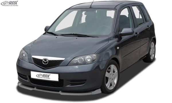 RDX Frontspoilerlippe VARIO-X für MAZDA 2 (DY) 2003-2007 Frontlippe Front Ansatz Vorne Spoilerlippe