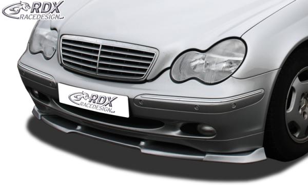 RDX Frontspoilerlippe VARIO-X für MERCEDES C-Klasse W203 -03/2004 (Passend an Classic/Elegance Stoßstange) Frontlippe Front Ansatz Vorne Spoilerlippe