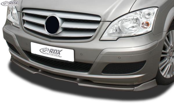 RDX Frontspoilerlippe VARIO-X für MERCEDES Viano W639 / V639 (2010+) Frontlippe Front Ansatz Vorne Spoilerlippe