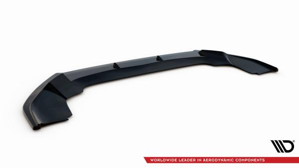 Maxton Design Front Ansatz V.2 für VW Crafter Mk2 schwarz Hochglanz