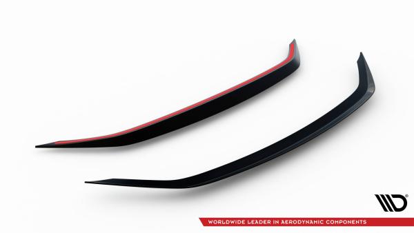 Maxton Design Spoiler CAP für Chevrolet Camaro SS Mk6 Facelift schwarz Hochglanz