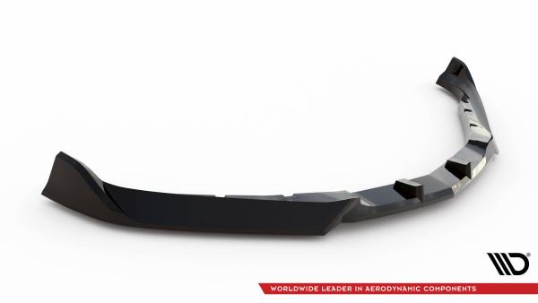 Maxton Design Front Ansatz V.2 für Chevrolet Camaro SS Mk6 Facelift schwarz Hochglanz