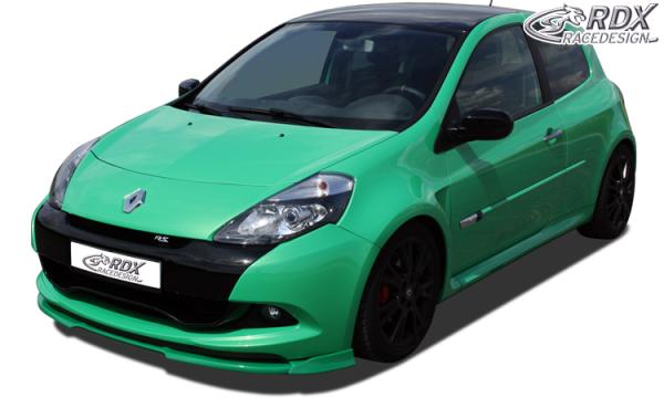 RDX Frontspoilerlippe VARIO-X für RENAULT Clio 3 RS Phase 2 Frontlippe Front Ansatz Vorne Spoilerlippe