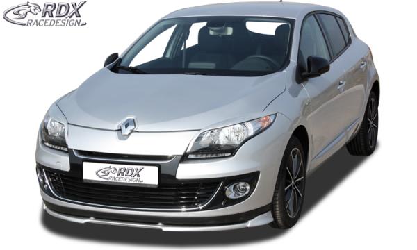 RDX Frontspoilerlippe VARIO-X für RENAULT Megane 3 Limousine / Grandtour (2012+) Frontlippe Front Ansatz Vorne Spoilerlippe