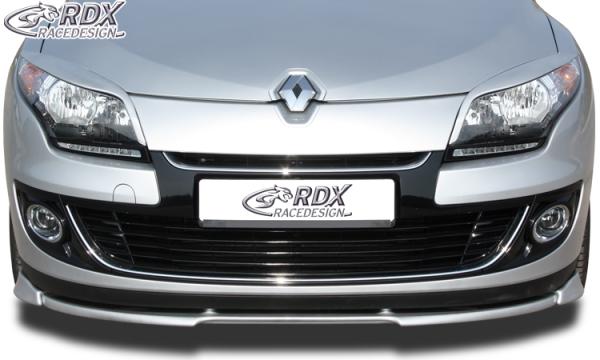RDX Frontspoilerlippe VARIO-X für RENAULT Megane 3 Limousine / Grandtour (2012+) Frontlippe Front Ansatz Vorne Spoilerlippe