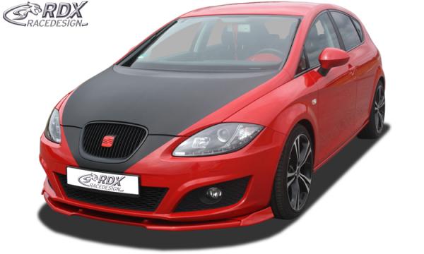 RDX Frontspoilerlippe VARIO-X für SEAT Leon 1P Facelift 2009+ (nicht FR, Cupra) Frontlippe Front Ansatz Vorne Spoilerlippe