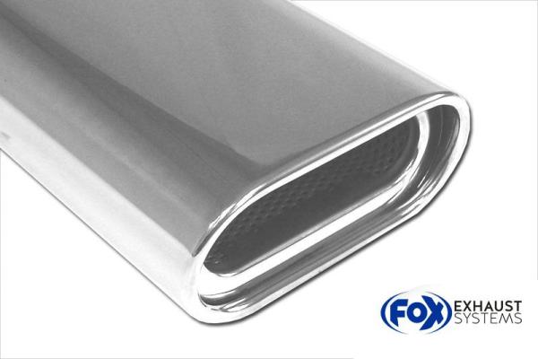 Fox Endschalldämpfer für Renault 19 – 160x80 mm (Typ 53)