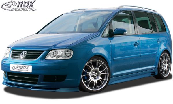 RDX Frontspoilerlippe VARIO-X für VW Touran 1T (2003-2006) / Caddy 2K (2003 -2010) Frontlippe Front Ansatz Vorne Spoilerlippe