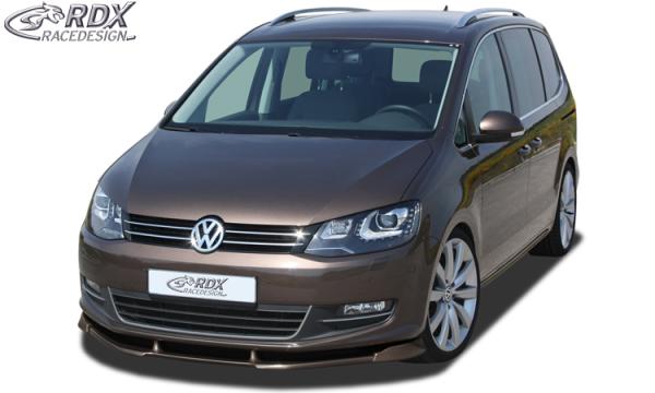 RDX Frontspoilerlippe VARIO-X für VW Sharan 7N 2010+ Frontlippe Front Ansatz Vorne Spoilerlippe