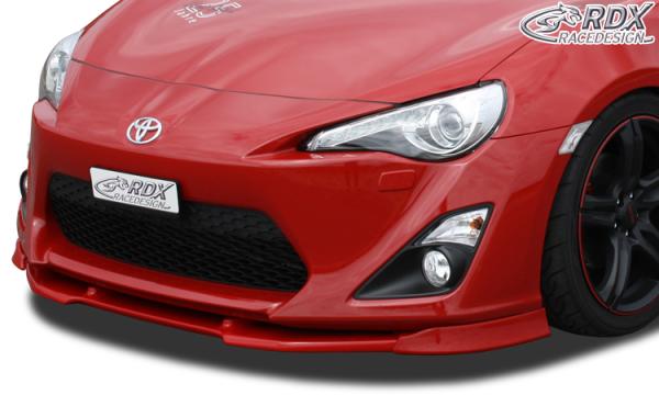 RDX Frontspoilerlippe VARIO-X für TOYOTA GT86 Frontlippe Front Ansatz Vorne Spoilerlippe