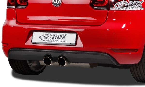 RDX Heckansatz für VW Golf 6 GTI / GTD Heckeinsatz Heckblende Diffusor