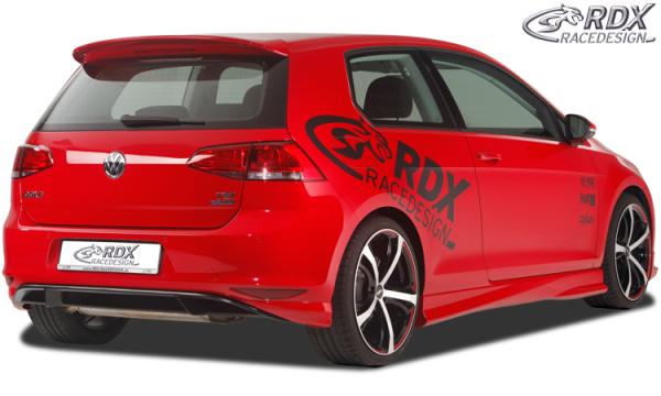 RDX Heckansatz für VW Golf 7 Seitenteile