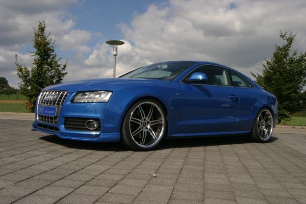 JMS Frontlippe Racelook Exclusiv Line für Audi A5/ S5 B8 (Bj. 07–11, Cabrio/Coupé/Sportback, S-Line Front inkl. S5) – GFK, inkl. Teilegutachten