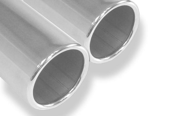 Fox Endschalldämpfer mittig 4x100 Typ 12 für Corvette C06 – Edelstahl, Rohr 63,5 mm, Teilegutachten