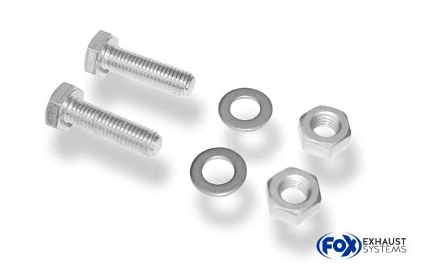 Fox Endschalldämpfer für Toyota MR2 Typ W2 – Ausgang rechts/links – 1x90 mm (Typ 13)