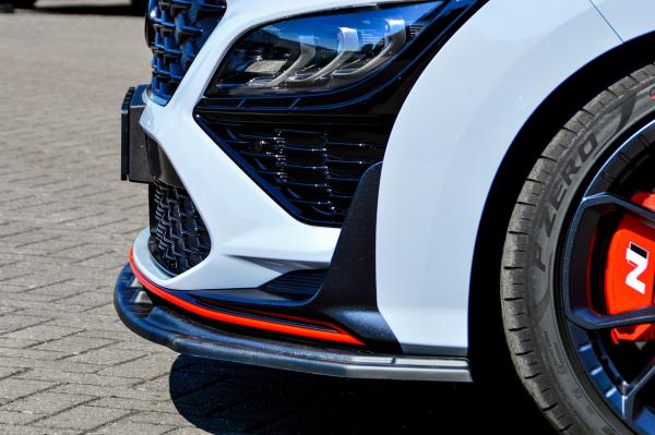 Ingo Noak Tuning CUP Frontspoilerlippe für Hyundai Kona N + N-Line ab Bj. 2020 – ABS (Lackierung erforderlich), inkl. ABE