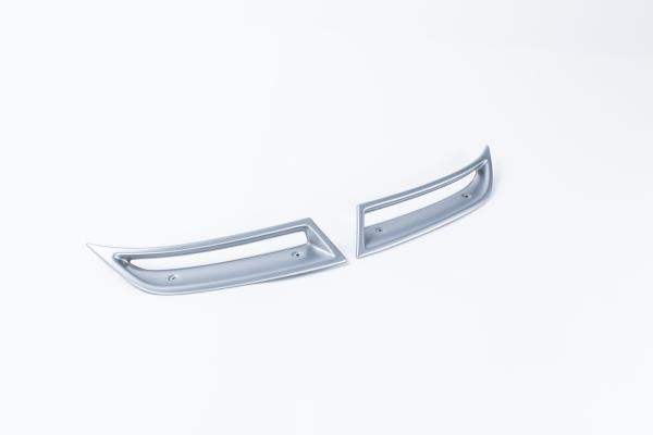 Milotec - Auspuff-Dummies silber für Skoda Octavia 5E inkl. Facelift ohne RS