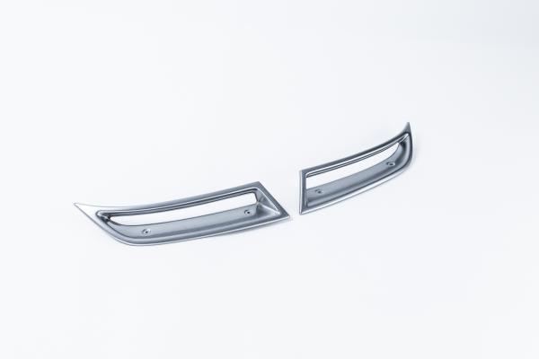 Milotec - Auspuff-Dummies Alu-Brush für Skoda Octavia 5E inkl. Facelift ohne RS