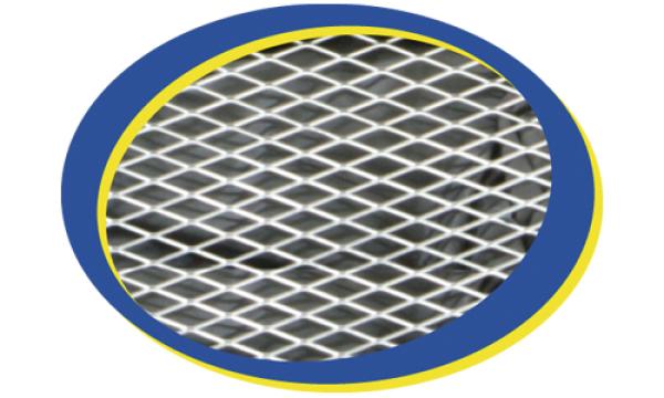 RDX Alugitter silber 130 x 30 cm "RS-Edition" Racegitter Gitter