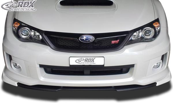 RDX Frontspoilerlippe VARIO-X für SUBARU Impreza 3 (GR) WRX STI Frontlippe Front Ansatz Vorne Spoilerlippe