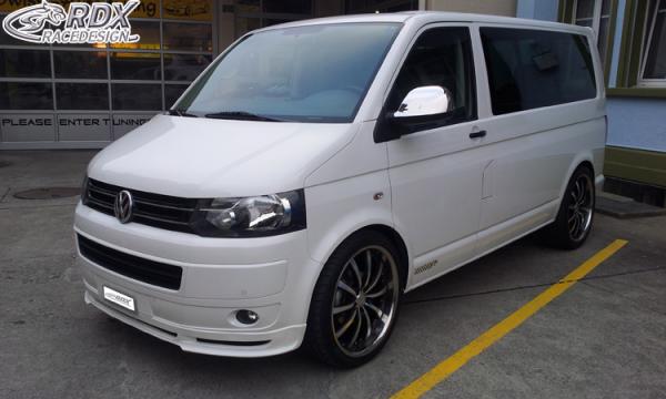 RDX Frontspoiler für VW T5 Facelift (2009+) Frontlippe Front Ansatz Spoilerlippe