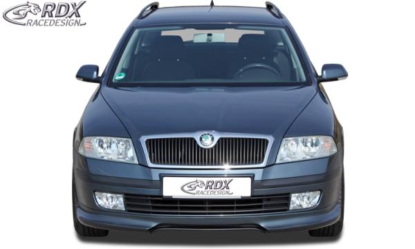 RDX Frontspoiler für SKODA Octavia 2 / 1Z -2008 (nicht RS) Frontlippe Front Ansatz Spoilerlippe