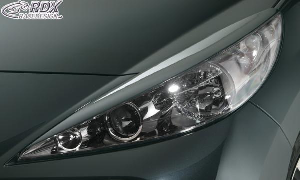 RDX Scheinwerferblenden für PEUGEOT 207 / 207CC Böser Blick