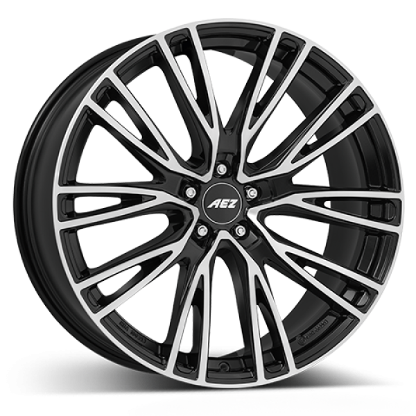 AEZ Alufelge Seattle dark black/polished 10.0x22 ET35 120.0 Nabe 64.1mm 2592.0