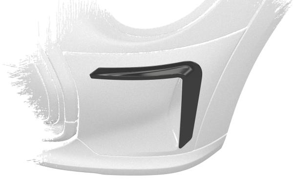 CSR Air Intake Blenden | Airintakes mit ABE für Mini F55 / F56 / F57 AI033-L schwarz matt (Lackierung erforderlich)