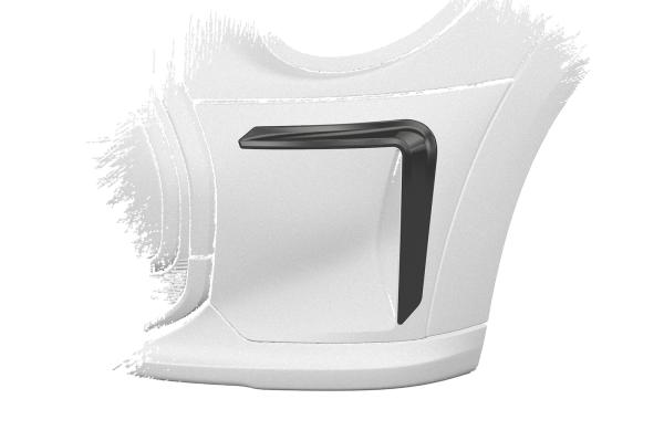 CSR Air Intake Blenden | Airintakes mit ABE für Mini F55 / F56 / F57 AI033-L schwarz matt (Lackierung erforderlich)