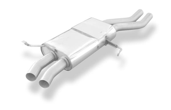 Fox Vorschalldämpfer für Audi V8 Typ D11 / 100 & A6 Typ C4 quattro / 200 Typ 44Q – Edelstahl – mit EG-Gutachten