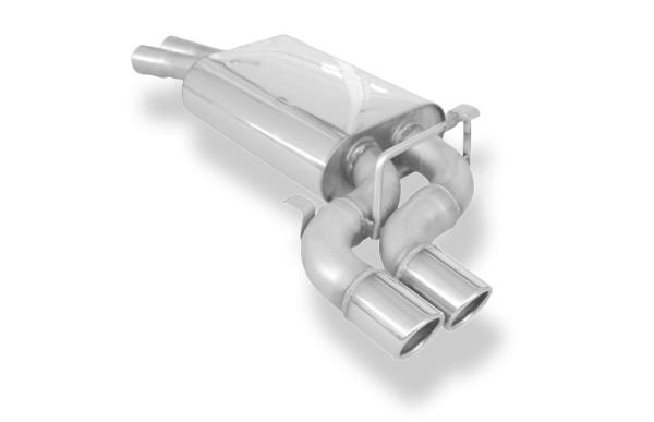 Fox passend für Audi V8 Typ D11 Endschalldämpfer - 2x70 Typ 16 AU020002-126