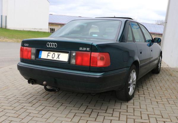 Fox Endschalldämpfer für Audi 100/A6 Typ C3/C4 Frontantrieb – 2x76 mm (Typ 10)