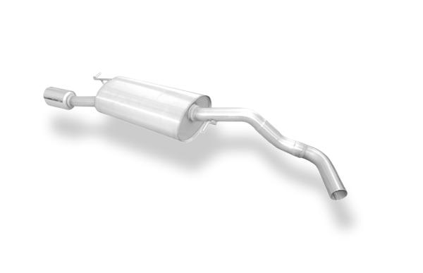 Fox passend für Audi TT 8N - Frontantrieb Endschalldämpfer - 1x100 Typ 17 AU090021-153