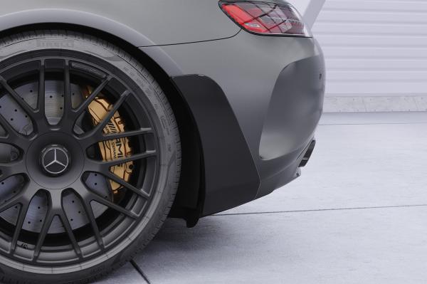 CSR Side Blades / Side Spats mit ABE für Mercedes-Benz AMG GT (190) GT C / GT R BL003-L Lackierung erforderlich (schwarz matt)