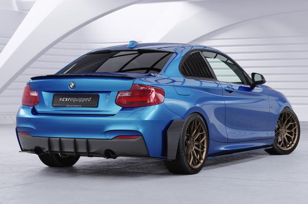 CSR Side Blades / Side Spats mit ABE für BMW 2er F22 / F23 M-Paket BL004-K Kupfer matt (keine Lackierung erforderlich)