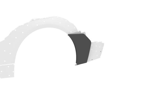 CSR Side Blades / Side Spats mit ABE für BMW M4 F82 / F83 BL009-L schwarz matt (Lackierung erforderlich)