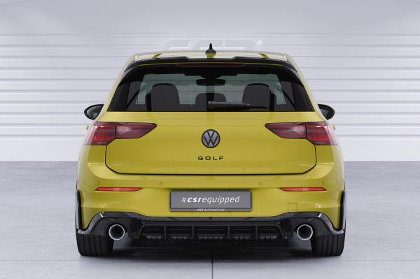 CSR Side Blades / Side Spats mit ABE für VW Golf 8 GTI, GTD, GTE, R-Line BL011-S Strukturiert schwarz matt (keine Lackierung erforderlich)