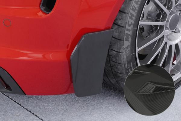 CSR Side Blades / Side Spats mit ABE für Audi TT FV/8S BL016-M Carbon Look matt strukturiert (keine Lackierung erforderlich)