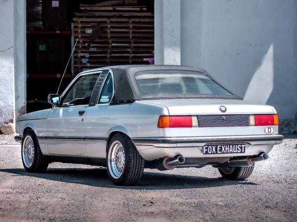 Fox Halbanlage 1x80 Typ 24 rechts/links für BMW 3er E21 323i – Edelstahl, H-zulassungsfähig, EG-Gutachten