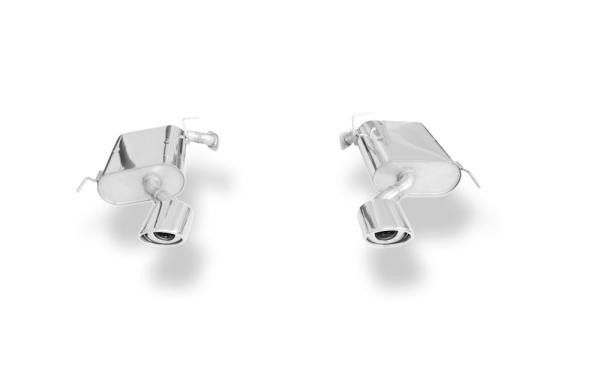 Fox Endschalldämpfer 115x85 Typ 33 rechts/links für Chevrolet Captiva KLAC – Edelstahl, Rohr 45 mm, EG-Gutachten