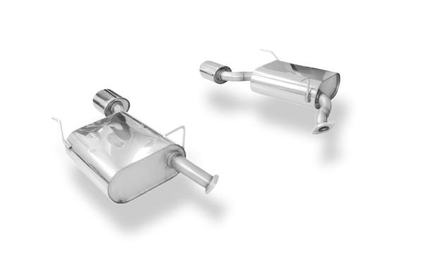 Fox Endschalldämpfer 115x85 Typ 33 rechts/links für Chevrolet Captiva KLAC – Edelstahl, Rohr 45 mm, EG-Gutachten