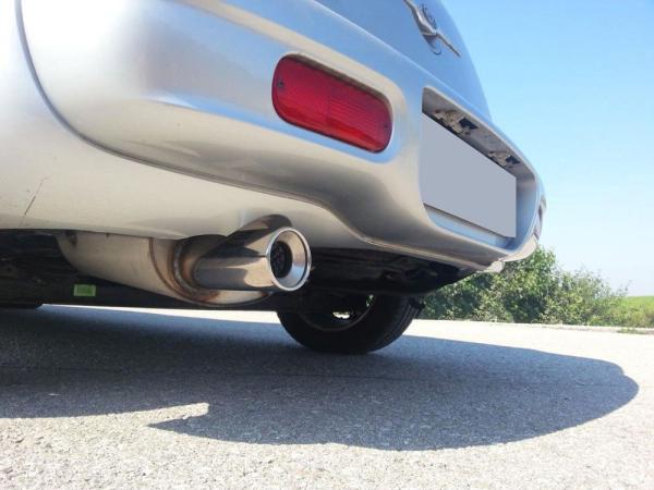 Fox Endschalldämpfer für Chrysler PT Cruiser Limousine & Cabrio – 1x90 mm (Typ 13)