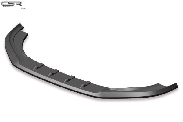 CSR Frontspoiler | Cup-Spoilerlippe mit ABE für VW Golf 6 R CSL002-S schwarz matt strukturiert (keine Lackierung erforderlich)
