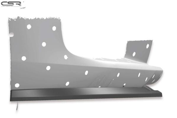 CSR Frontspoiler | Cup-Spoilerlippe mit ABE für BMW 3er E92 / E93 CSL013-M Carbon Look matt strukturiert (keine Lackierung erforderlich)