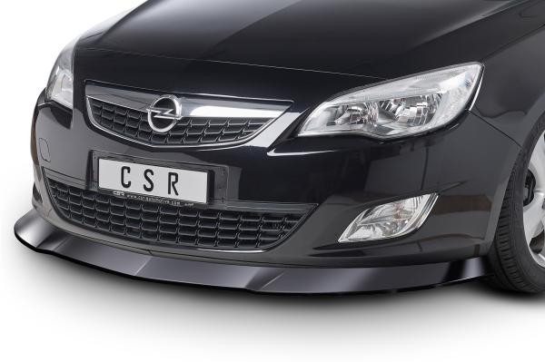 CSR Frontspoiler | Cup-Spoilerlippe mit ABE für Opel Astra J CSL064-L schwarz matt (Lackierung erforderlich)