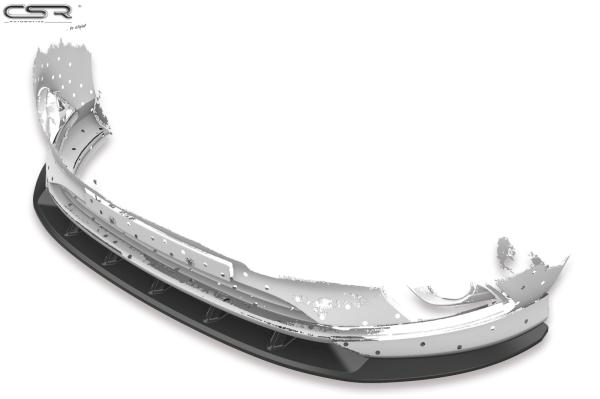 CSR Frontspoiler | Cup-Spoilerlippe mit ABE für Opel Corsa E OPC-Line CSR-CSL154-L schwarz matt (Lackierung erforderlich)